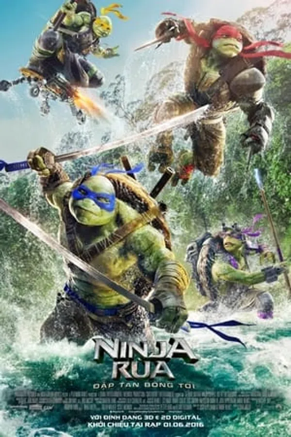 Poster phim Ninja Rùa: Đập Tan Bóng Tối trên Motchill